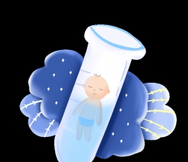 未满月的重庆捐卵宝宝拉肚子